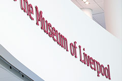 Museum Of Liverpool Signage
