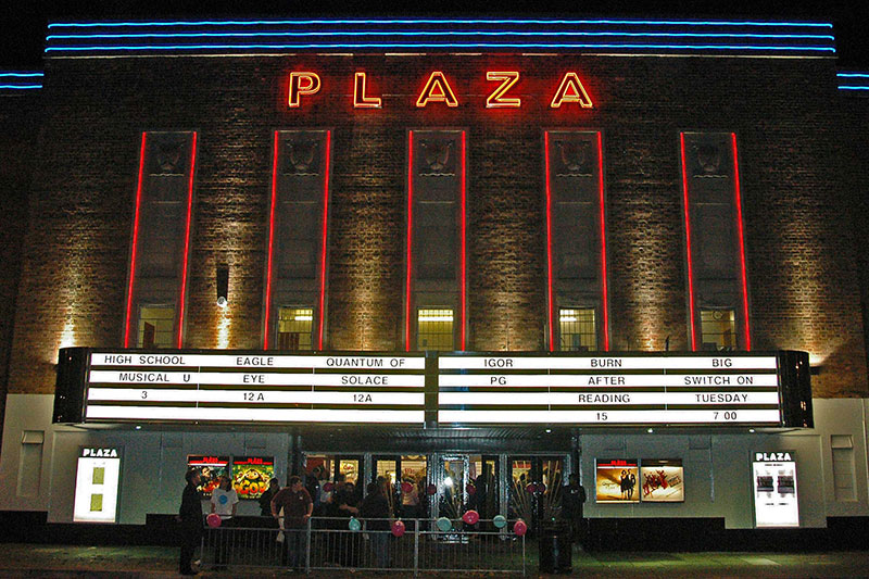 Plaza Cinema Signage Waterloo