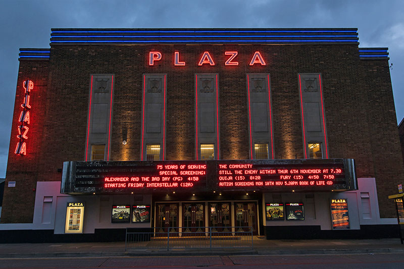 Plaza Cinema Signage Waterloo