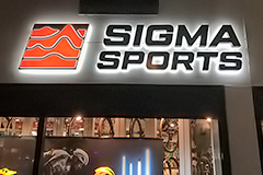 Sigma Sports Signage