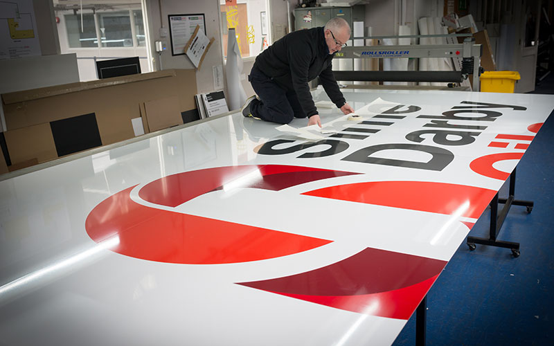 Sime Darby Oils Sign Panels At Benson Signs