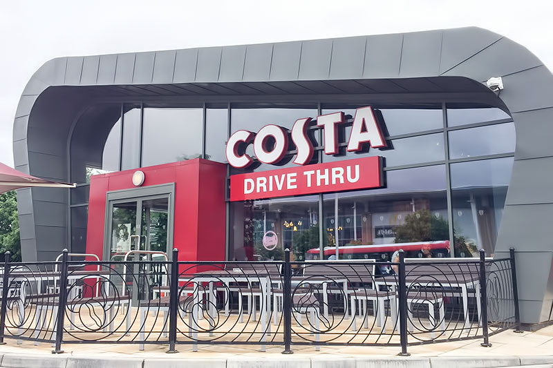 Croydon Costa Coffee Drive Thru