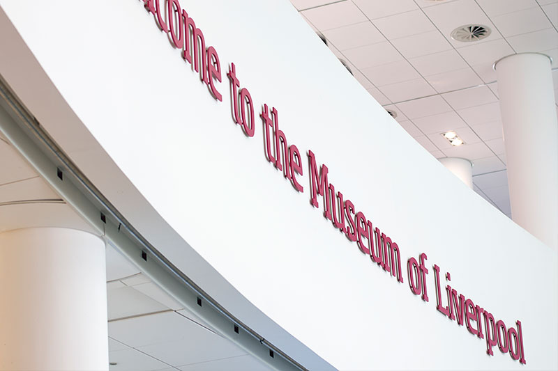 Museum Of Liverpool Signage