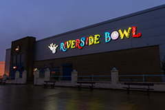 Riverside Bowl Sign New Brighton