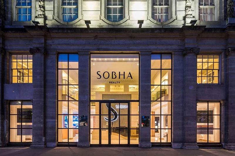 Sobha Realty Building Signage Park Lane London