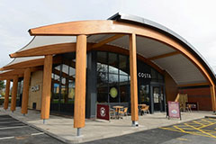 Costa Coffee Eco Pod At Telford
