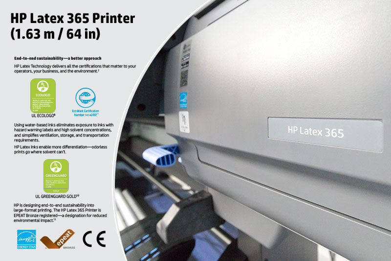 Hp Latex Ink Printer 365